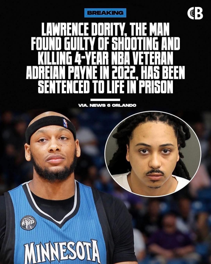 R.I.P.前NBA球员阿德里安-佩恩被枪杀 历时3年凶手被判终身监禁